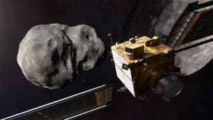 Der NASA-Satellit prallte auf den Mini-Mond von Asteroid Didymos.