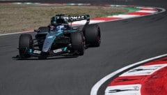 George Russell gewann den Sprint in China.