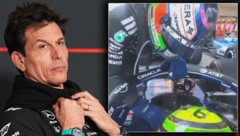 Hadjar wollte von Antonellis Entschuldigung nichts wissen, Wolff findet‘s „unsportlich“.