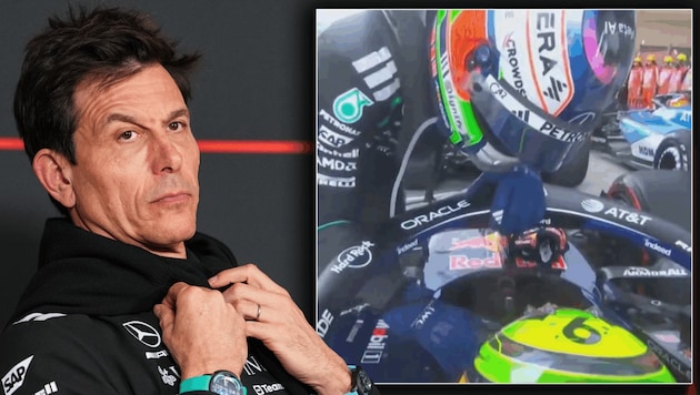 Hadjar wollte von Antonellis Entschuldigung nichts wissen, Wolff findet‘s „unsportlich“.