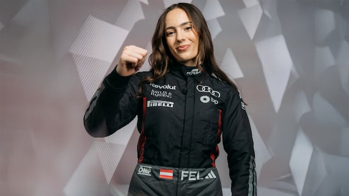 Emma Felbermayr startet für Audi in der Formel-1-Acadamy.