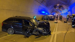 Beim Crash wurde die 59-Jährige schwer verletzt.