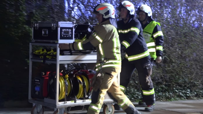 Rund 100 Florianijünger waren im Einsatz.