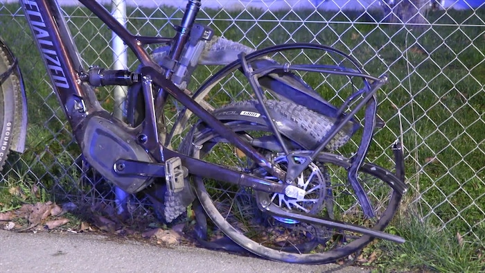 Auch die E-Bikes wurden arg in Mitleidenschaft gezogen.