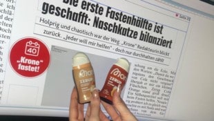 Mit Süßungs- mitteln beim Zuckerfasten durch die restliche Fastenzeit. Wir bleiben aber ...