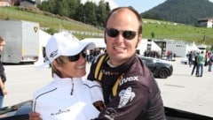 Albert von Thurn und Taxis, hier mit seiner Mama Gloria, hat schon seit jungen Jahren ein Faible ...