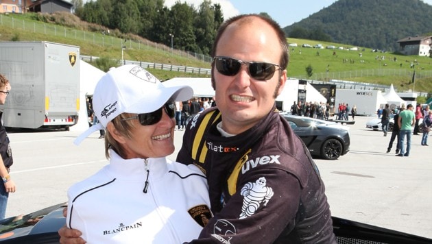 Albert von Thurn und Taxis, hier mit seiner Mama Gloria, hat schon seit jungen Jahren ein Faible ...