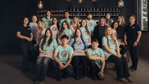 Eine Arbeitswoche lang haben die jungen Backkünstler nun das Zepter in der Hand.