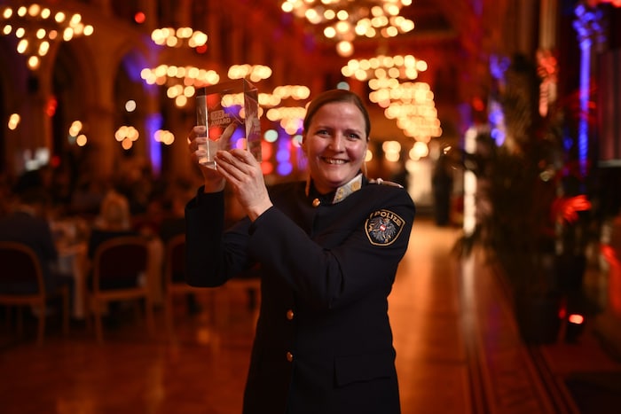 Von „Krone“-Lesern per Abstimmung (insgesamt fast 166.000 Stimmen) gewählt: Polizistin des ...