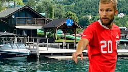 Wie viel Geld die schmucke Bootshütte den Fußballstar kostet, ist geheim. Es dürfte sich um eine ...