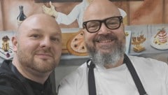 Thomas Sandhofer (li.) mit Michael Köberl 