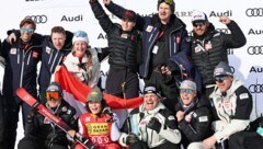 Großer Jubel bei Julia Scheib und ihr Team!