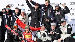 Großer Jubel bei Julia Scheib und ihr Team!