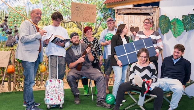 Das Ensemble sorgt für beste Unterhaltung.