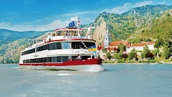 Ausblick nach Dürnstein: Die Initiative „Discover your Danube“ soll den Fluss und die Regionen ...