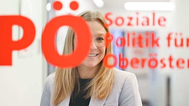 Nicole Trudenberger ist die Landesparteisekretärin der SPÖ in Oberösterreich.