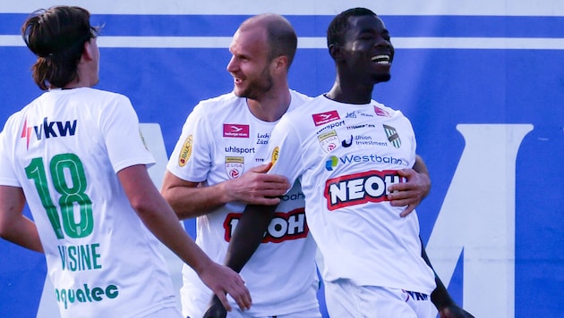 Der Jubel der Lustenauer …