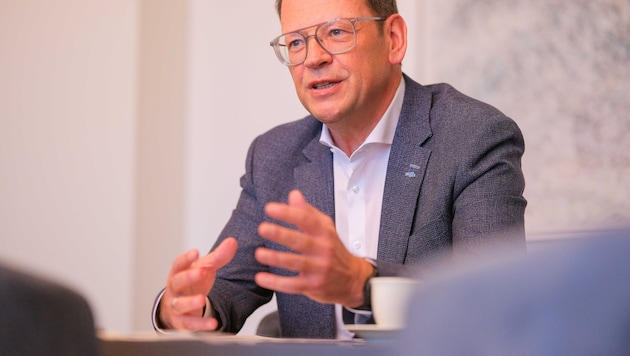 Klaus Kumpfmüller ist Vorstandsvorsitzender der Hypo OÖ.