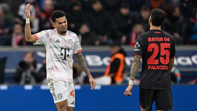 Luiz Diaz: First he scored the 1-1 equalizer, then the dive and the red card against Leverkusen.