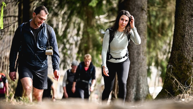 Durchhalten, auch wenn man schon müde ist.