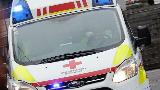 Die Rettung brachte die beiden Hundebesitzer ins Klinikum Klagenfurt