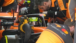 Lando Norris hatte vor dem Rennstart mit Problemen zu kämpfen – kurz darauf stand fest, dass das ...