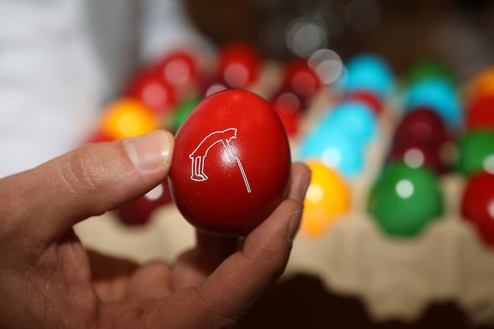 Jedes Ei ist ein Unikat.