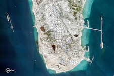 Die Hauptlager auf der Insel Kharg nähern sich der Belastungsgrenze.