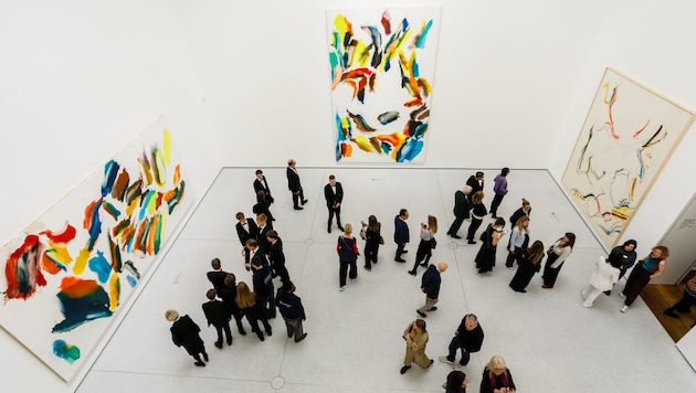 Das Museum Reinhard Ernst in Wiesbaden zeigt bis 25. Oktober die erste Hollegha-Personale in ...