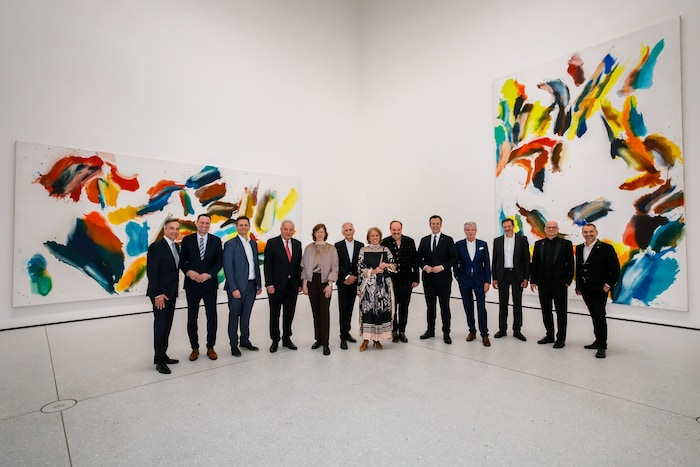 Steirische Delegation in Wiesbaden: Aufsichtsratsvorsitzender Universalmuseum Joanneum Siegfried ...