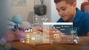 Laut Studie wird Künstliche Intelligenz im Bildungssektor wenig kritisch betrachtet.