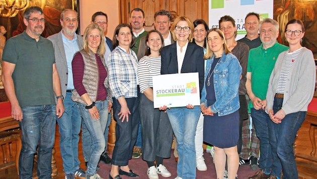 „Zukunftsvorstellungen“ über ihren Stadtteil wurden von Anrainern des Rennerplatzes in Form ...