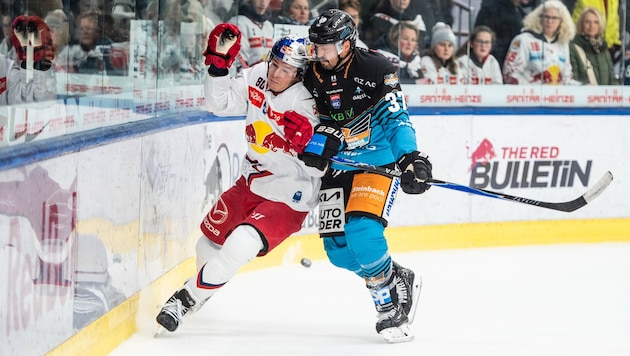 Andi Kristler (re.) spielte von 2006 bis 2011 in Villach.