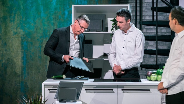 Die Osttiroler Armin Hofmann und Roland Tiefnig fertigen antibakterielle Schneidebretter aus ...