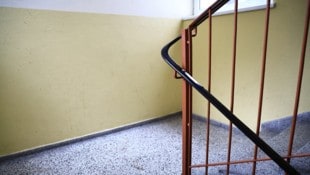 In diesem Stiegenhaus wurden die Leichen entdeckt.