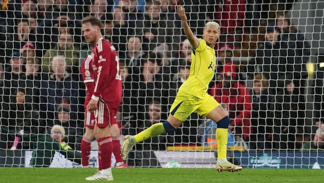 Richarlison erzielte spät den Ausgleichstreffer.