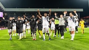 Sturm ließ sich von den Fans feiern.