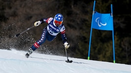 Bode Miller zollte einbeinigen Skifahrern wie Patrick Halgren (Bild) oder auch dem Kärntner ...