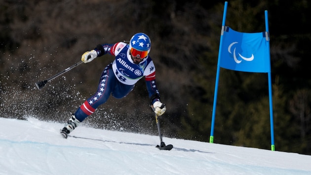 Bode Miller zollte einbeinigen Skifahrern wie Patrick Halgren (Bild) oder auch dem Kärntner ...
