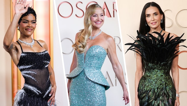 Wer trug bei der Oscar-Gala die schönste Robe?