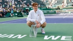 Jannik Sinner holte seinen ersten Indian-Wells-Titel.