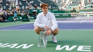 Jannik Sinner holte seinen ersten Indian-Wells-Titel.