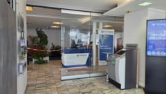 Hier schlug der Bankräuber am Montag zu.