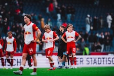 Ratlos: Salzburg nach der 0:1-Niederlage gegen Rapid.
