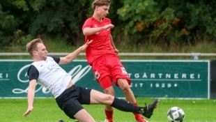 Sieg für Anthering und Swetlik (li.).