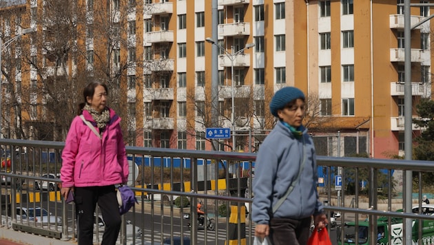 Peking fasst die Daten für Jänner und Februar zusammen, um statistische Verzerrungen durch das ...