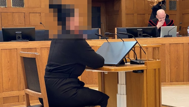 Die Angeklagte war am Tag der Tat durch diverse Substanzen beeinträchtigt.