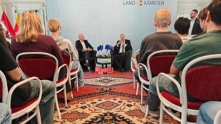 In der Diskussion zur EU standen globale Krisen im Mittelpunkt.