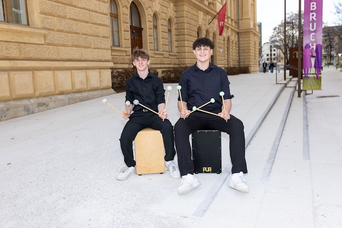 „Granatenlauser“ Matheo und Samuel