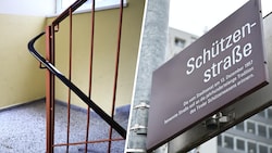 Die 37-Jährige wollte von ihrem eifersüchtigen Mann (31) fliehen, im Stiegenhaus stach er mit ...